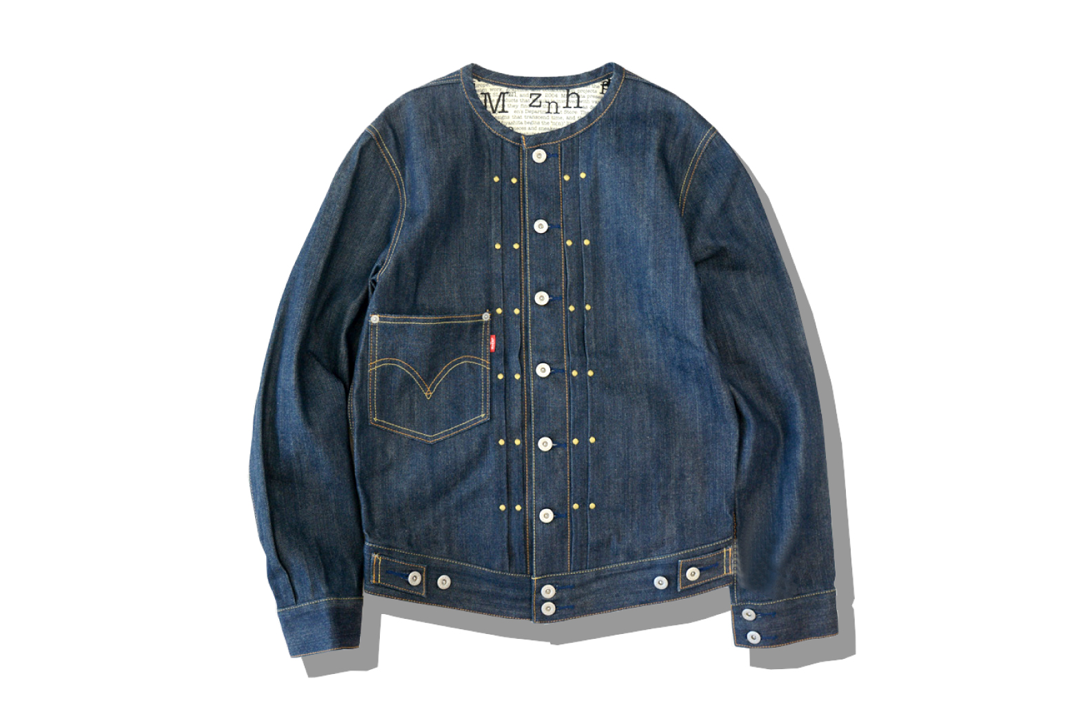 Levi's Lefty handed by Takahiro Kuraishi 1st Round Neck Denim Jacket 2010Spring Summer Front