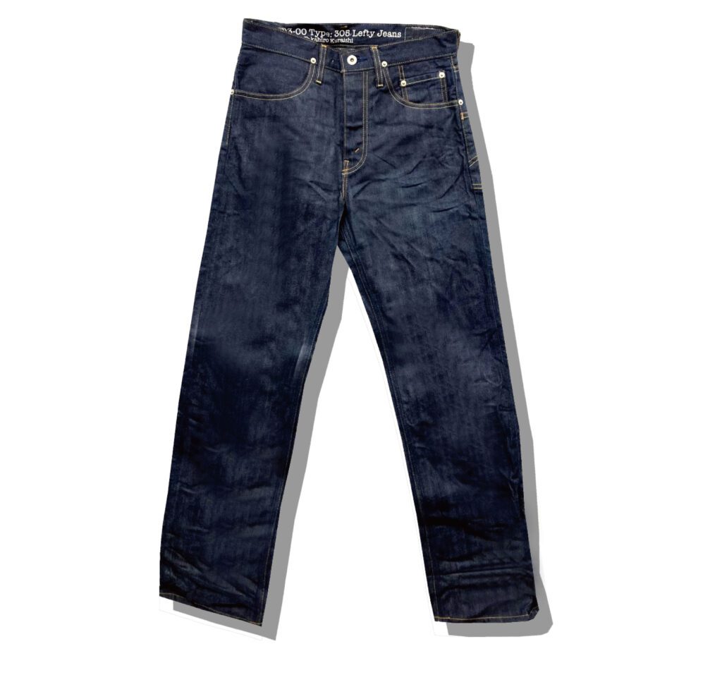 Levi's Lefty handed by Takahiro Kuraishi Denim Pants LJB03-0001 Type305 Front