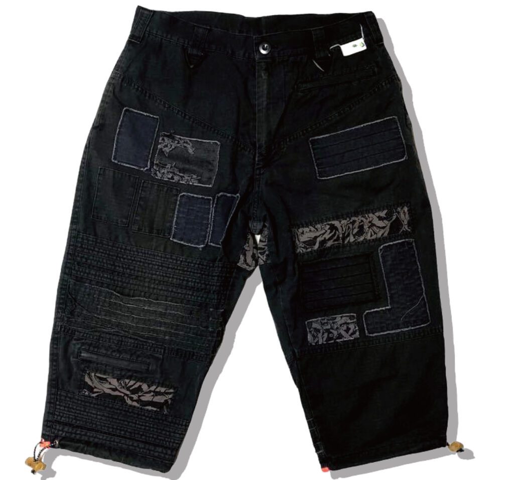 UNDERCOVER Crust pants Black 2001SS Front