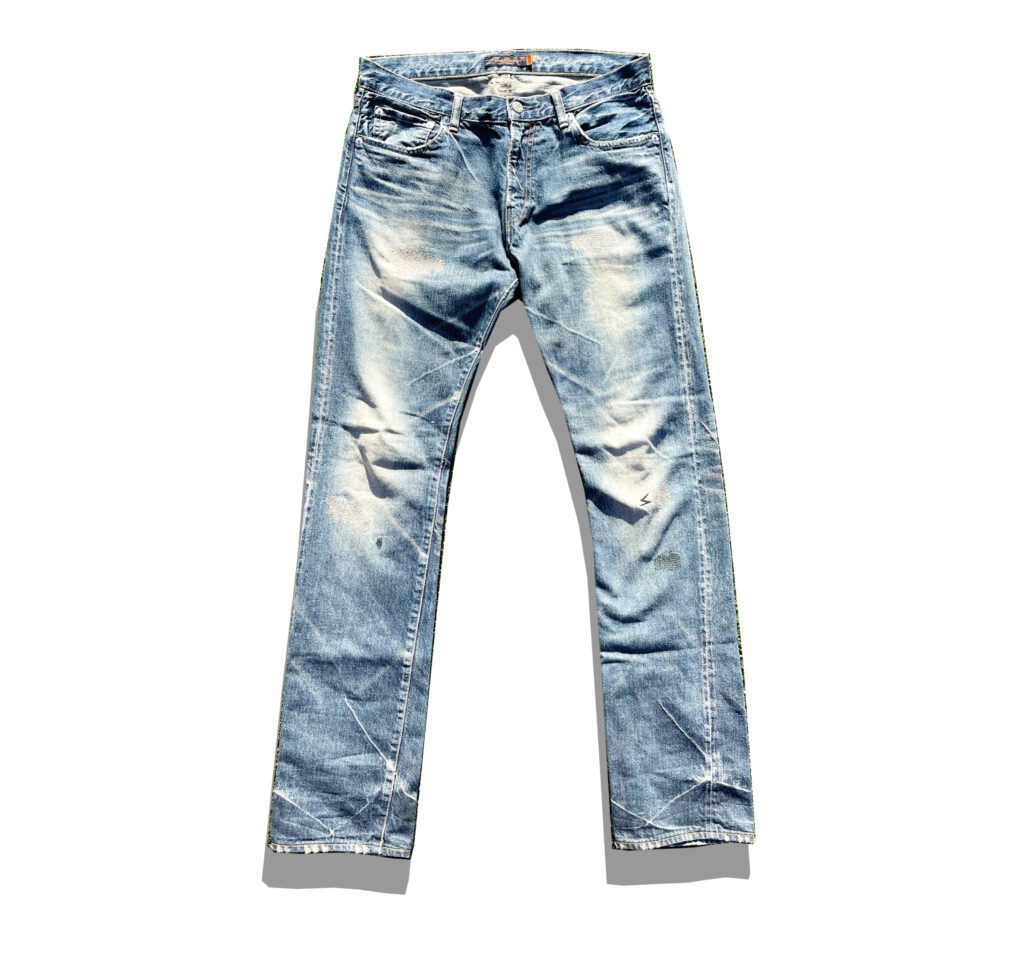 Undercover Apple Fang Denim Pants 2007 AW Front