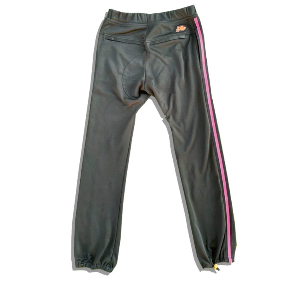 Undercover Pink Stripe Sweatpants 2001 Spring Summer Chaotic Disorder Back