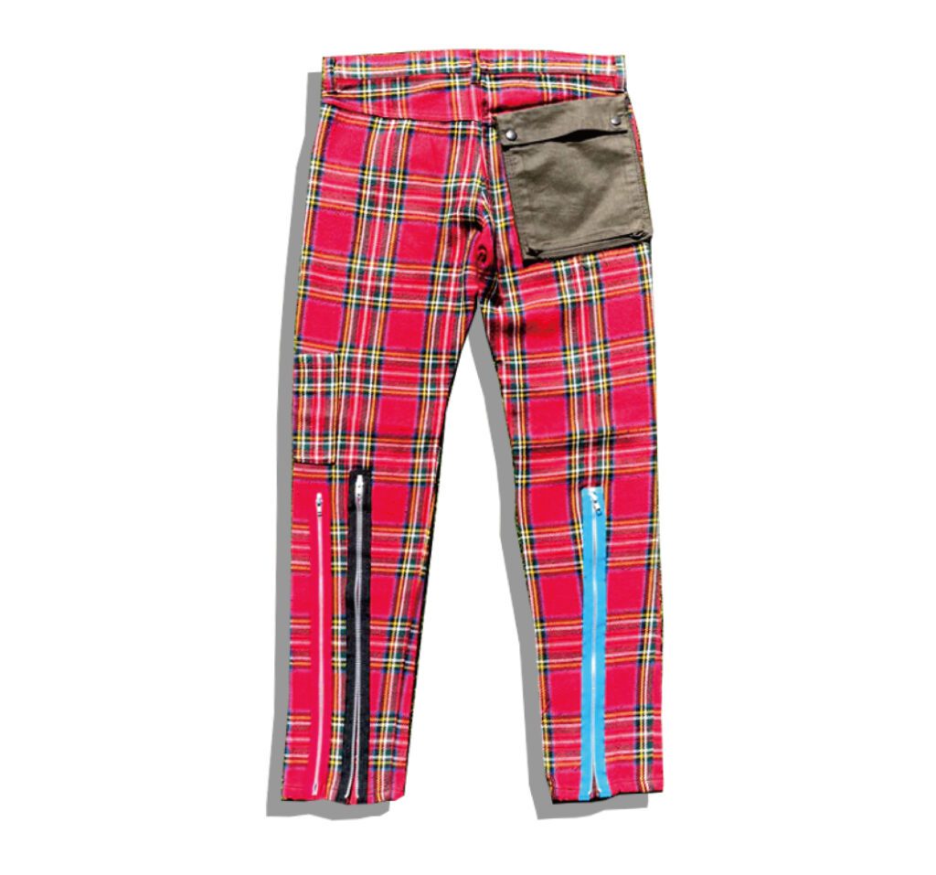 Undercover Plaid Wool Pants 2005 Spring Summer But Beautiful ll Back