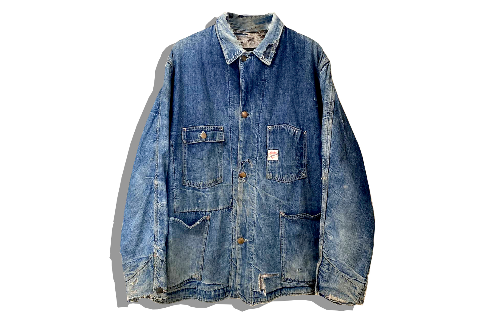 Carhartt Hearts logo Coverall Jacket 1940s Front