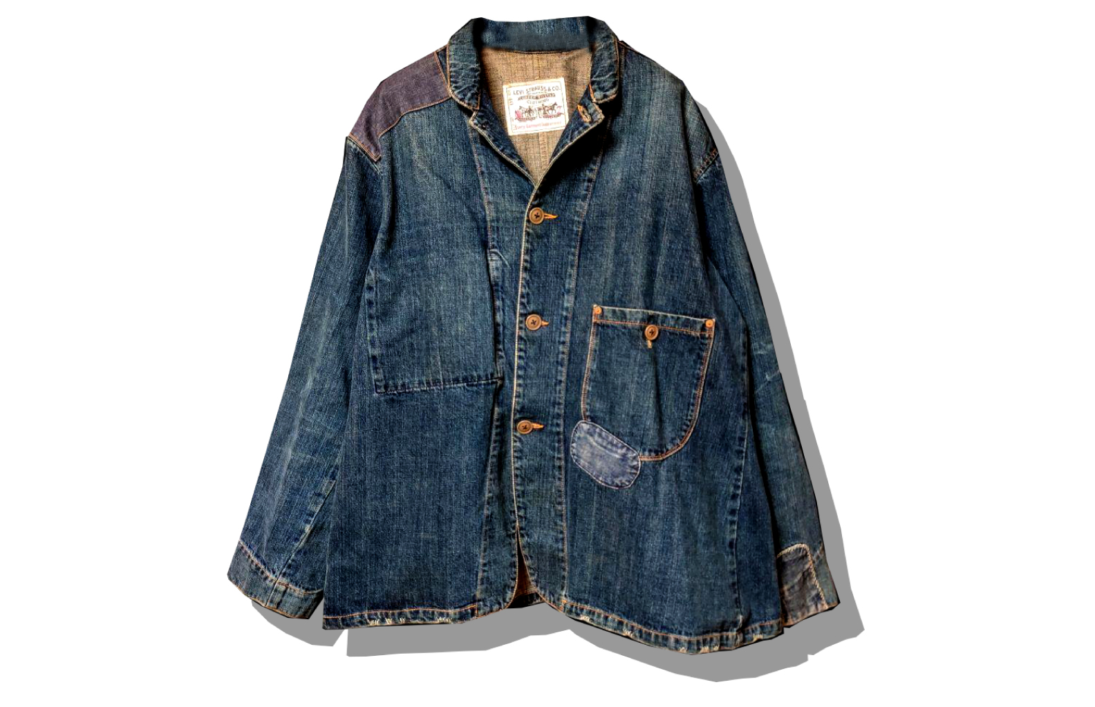 LEVI'S 1900s Sack Coat 214 Front