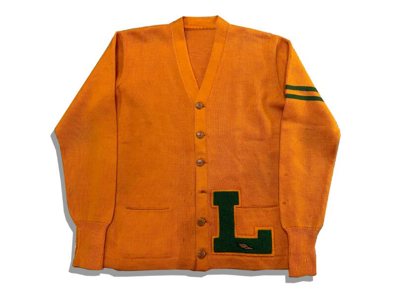 Lettered Cardigan