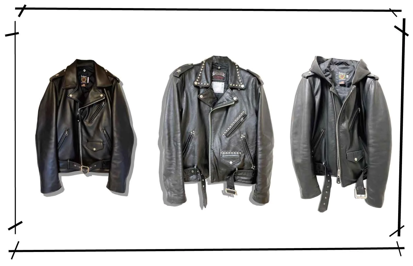 Schott Onestar base Double RiderJacket Series 003