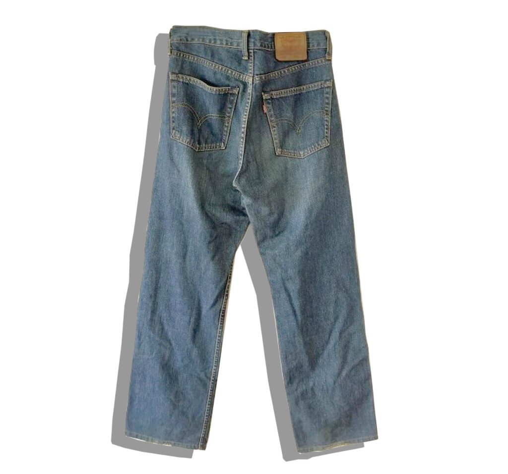 Levis 503 Denim Pants Back