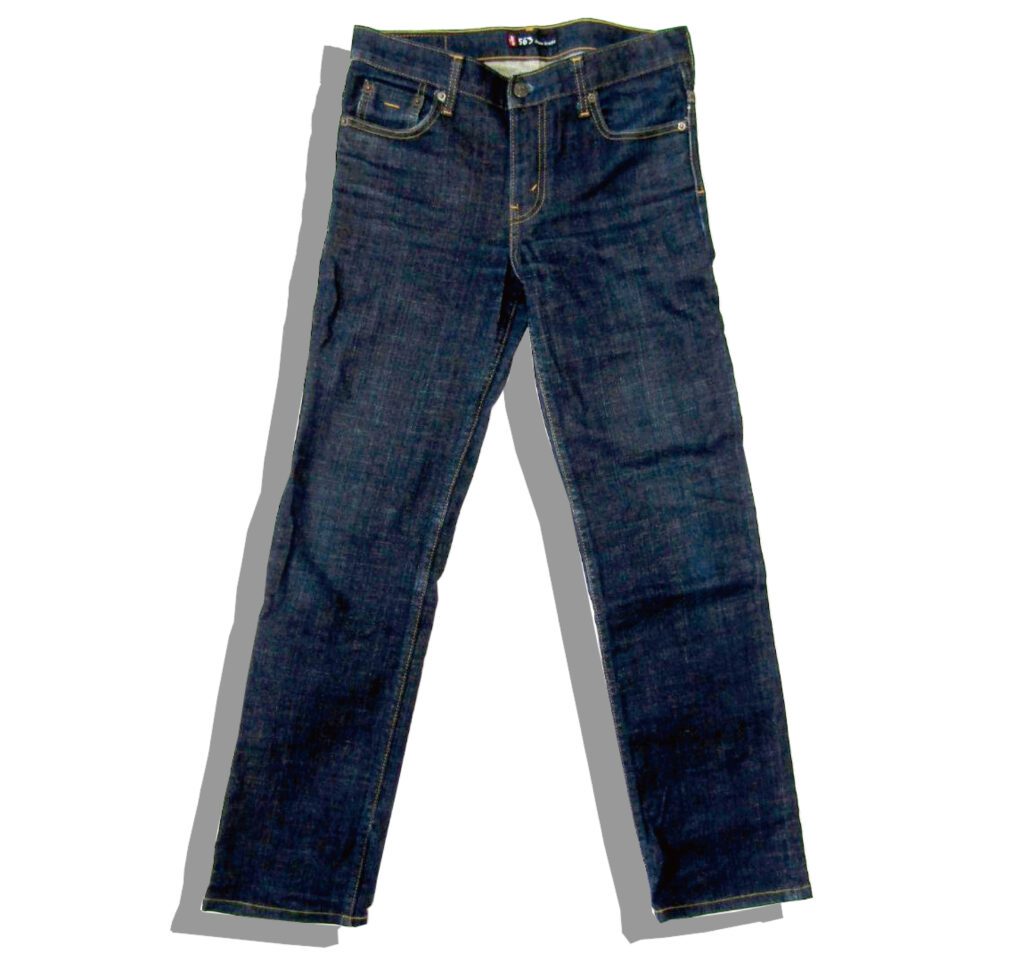 Levis 563 Denim Pants Front