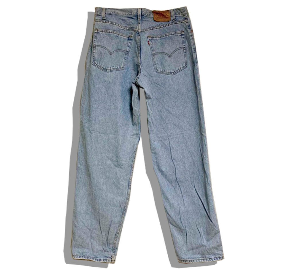 Levis 570 Denim Pants Back