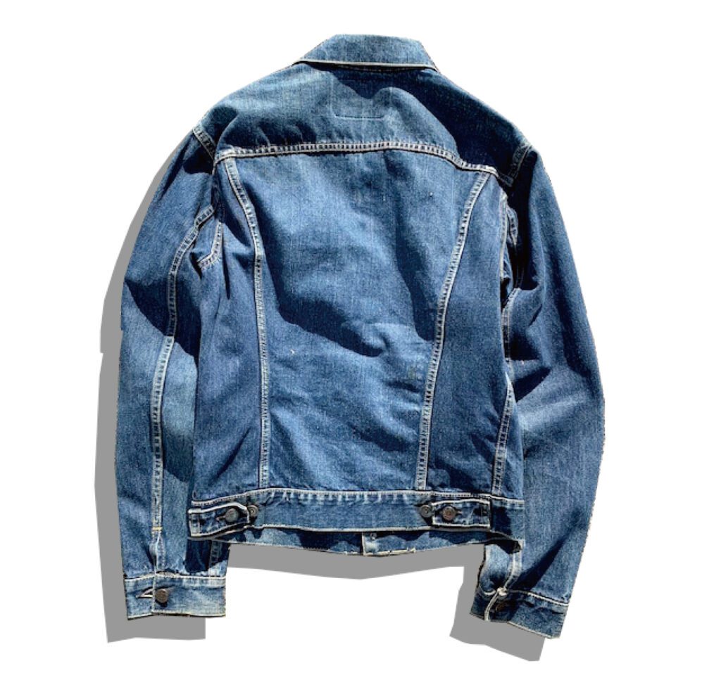 levi's 558XX denim jacket Back