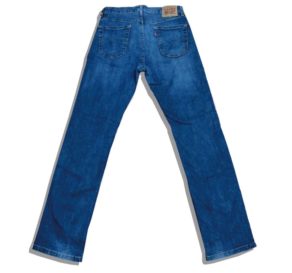 levi's 559 denim pants Back