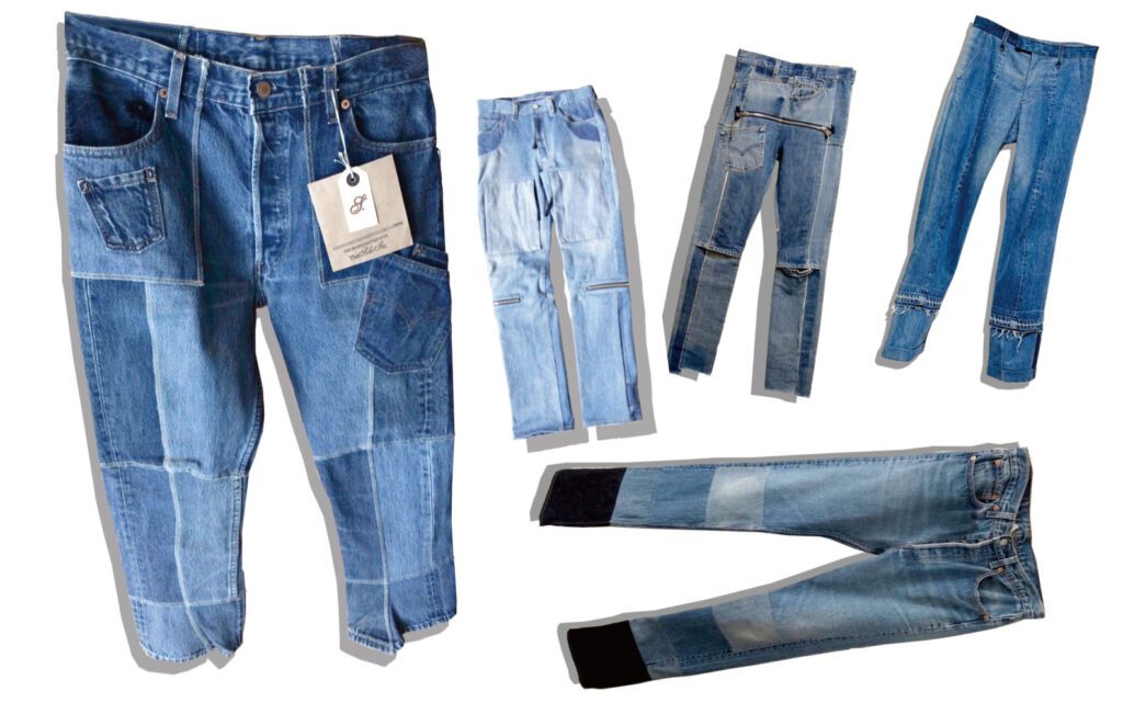 TAKAHIRO MIYASHITA the soloist Remake Denim Pants series