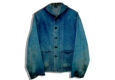 US NAVY Denim Shawl collar Jacket 1940s