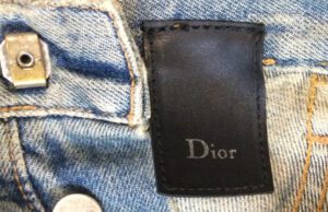 Dior Homme Denim Label