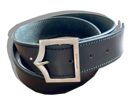 Dior Homme D buckle belt