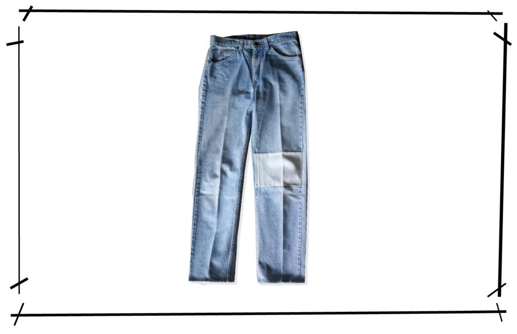 Maison Martin Margiela Reconstruction of Demolition Denim Pants 1999SS