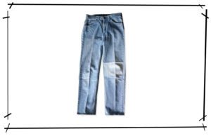 Maison Martin Margiela Reconstruction of Demolition Denim Pants 1999SS