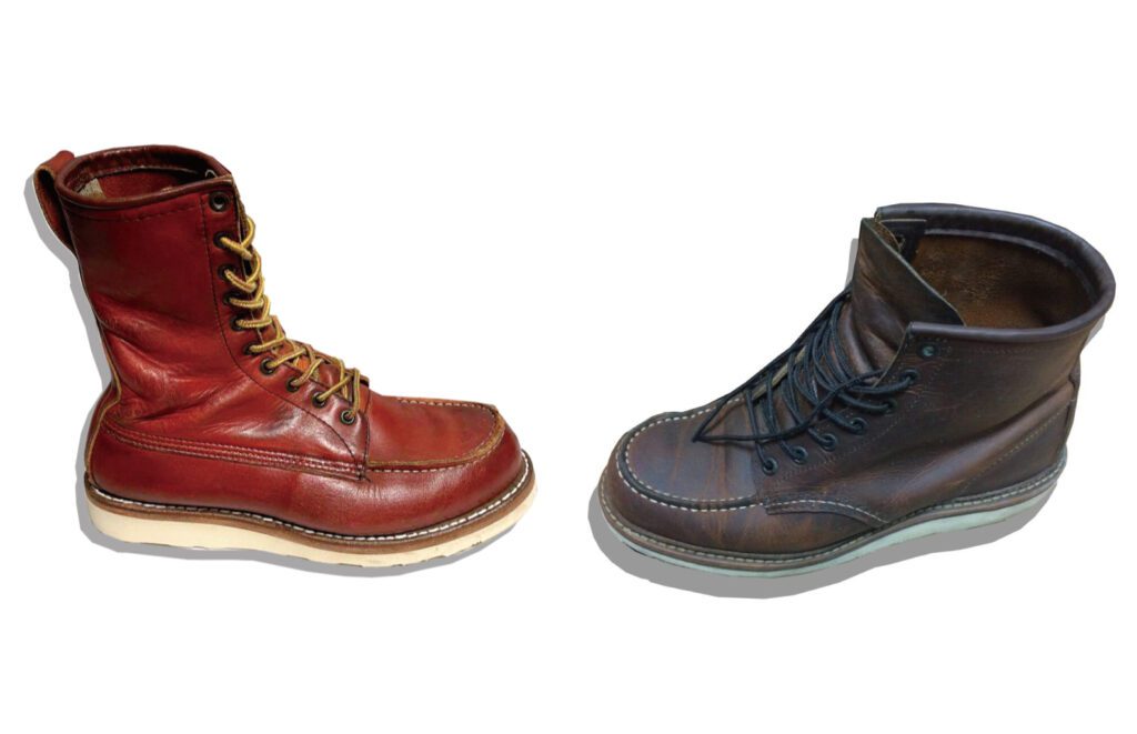 Redwing Moc toe Boots Series