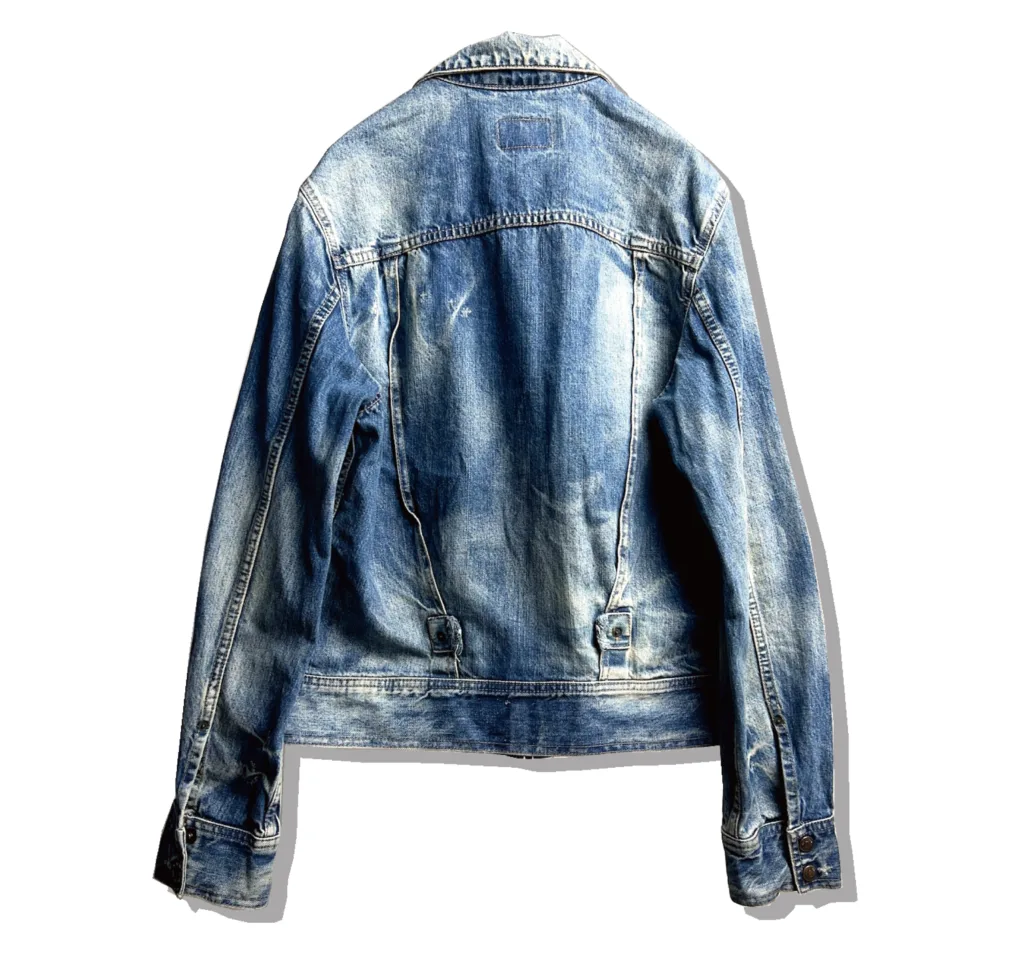 Levi's 70311 Pleats Denim Jacket Back