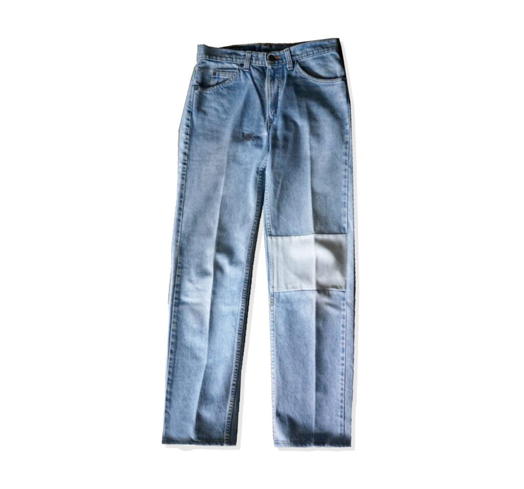 Maison Martin Margiela Reconstruction of Demolition Denim Pants 1999SS Front