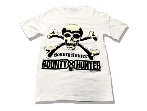 Bounty Hunter White Skull Tshirt