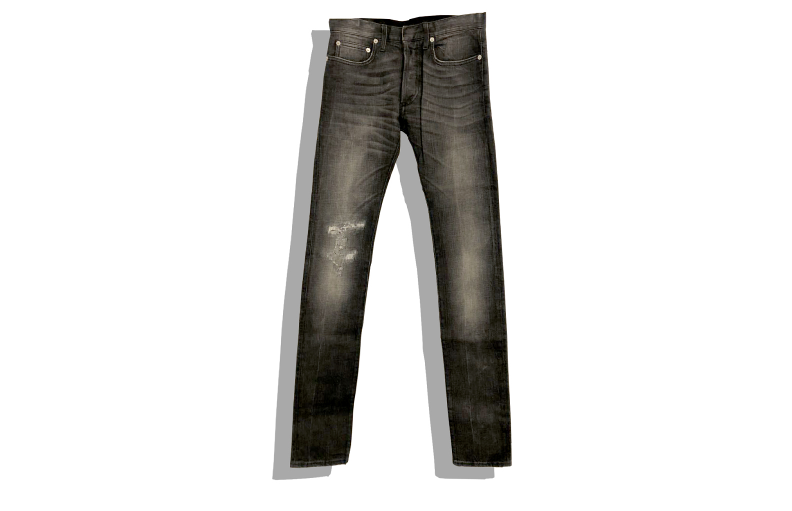Dior Homme Black ripper Jake Denim Pants 2010AW