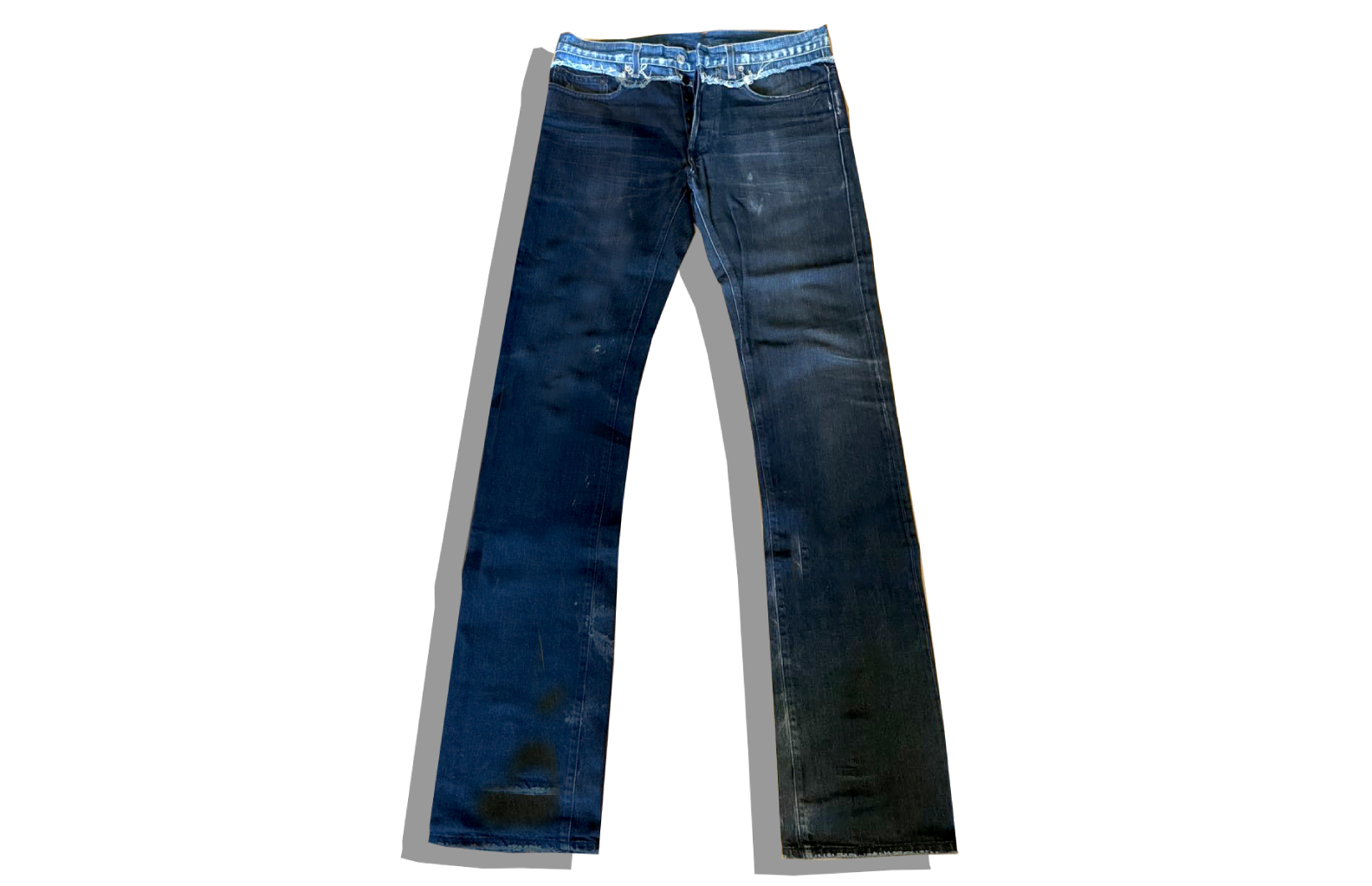 Dior Homme Docking Combine Denim Pants 2006AW