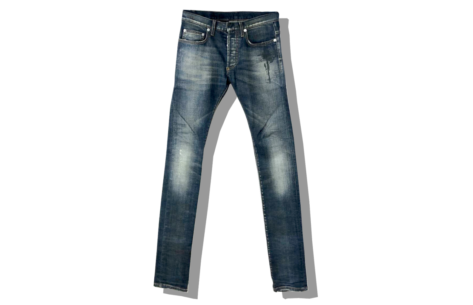 Dior Homme Jake Basquiat stretch denim pants 2009AW Front