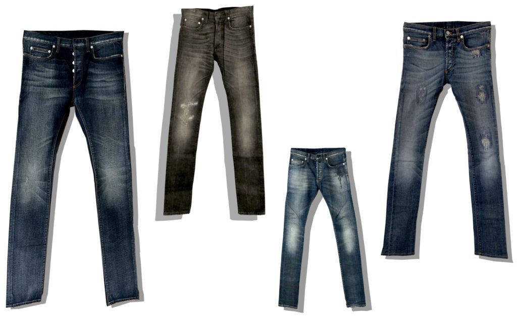 Dior Homme Jake Denim Pants Series