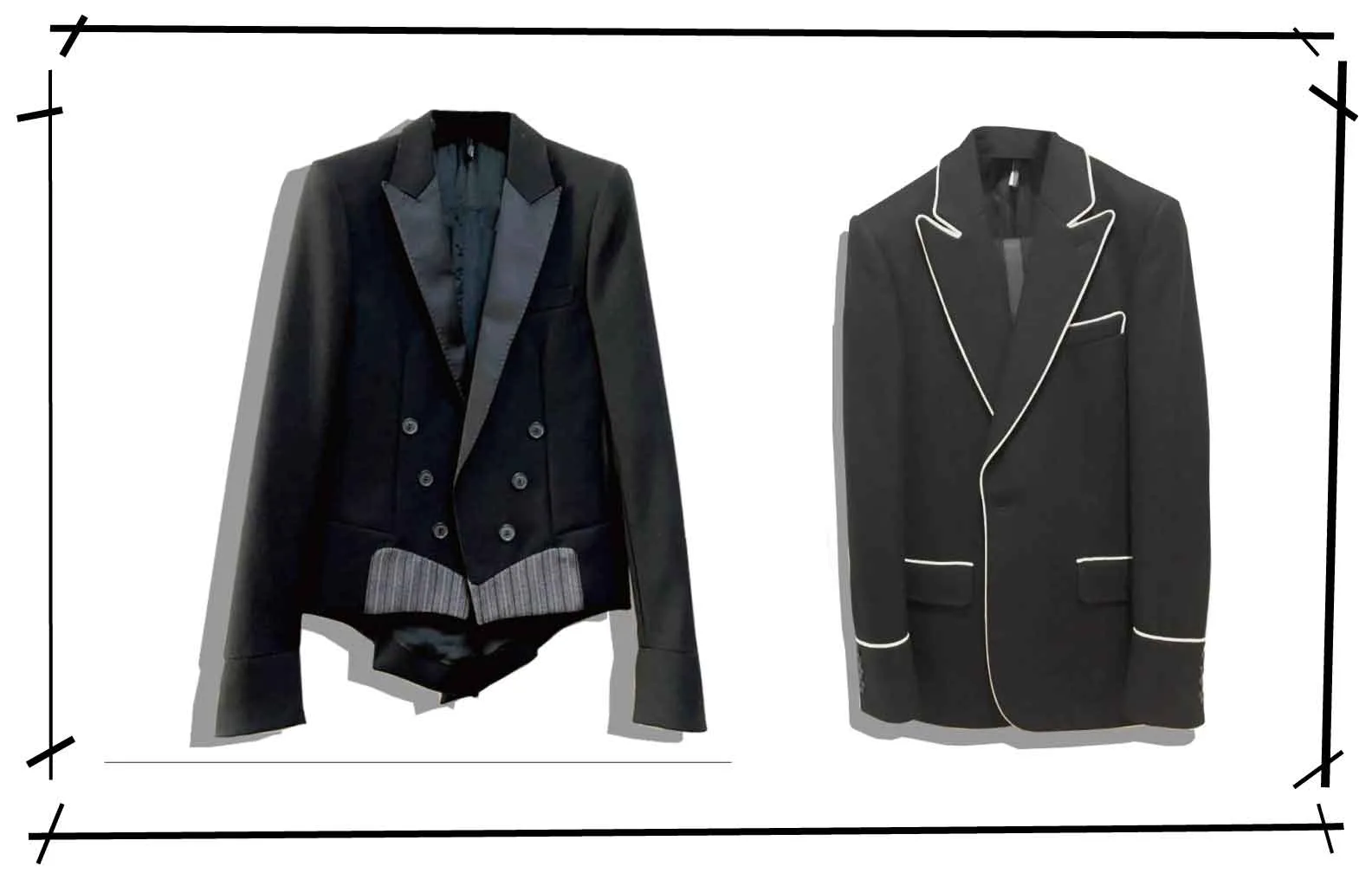 Dior Homme tuxedo Jacket Series 001