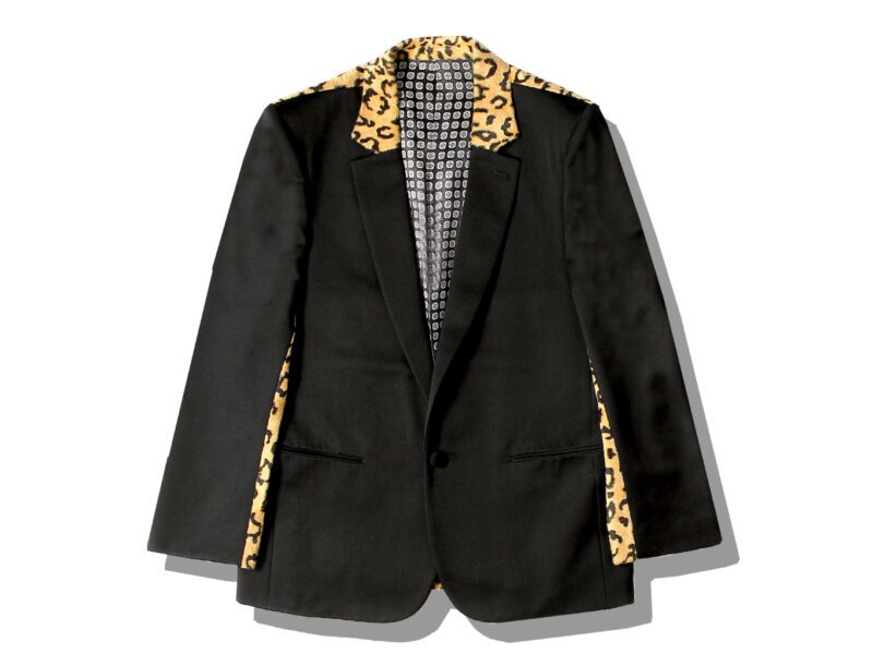 NUMBER (N)INE Leopard Change Tailored Jackets DREAM BABY DREAM 2004SS Front