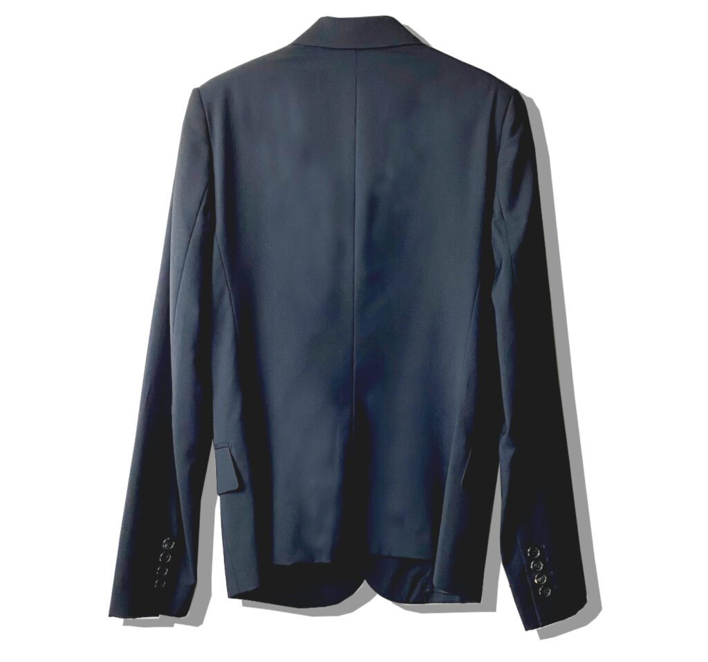 Dior Homme 2button Pleated Tailored jacket 2005SS Back
