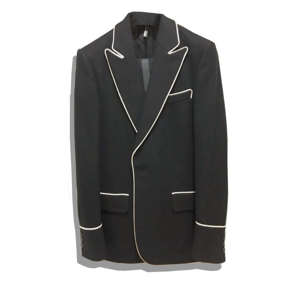 Dior Homme tuxedo Piping Jacket Front 2006FW