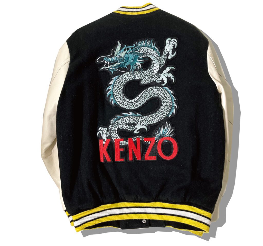 Kenzo Stadium jacket Back 2018AW