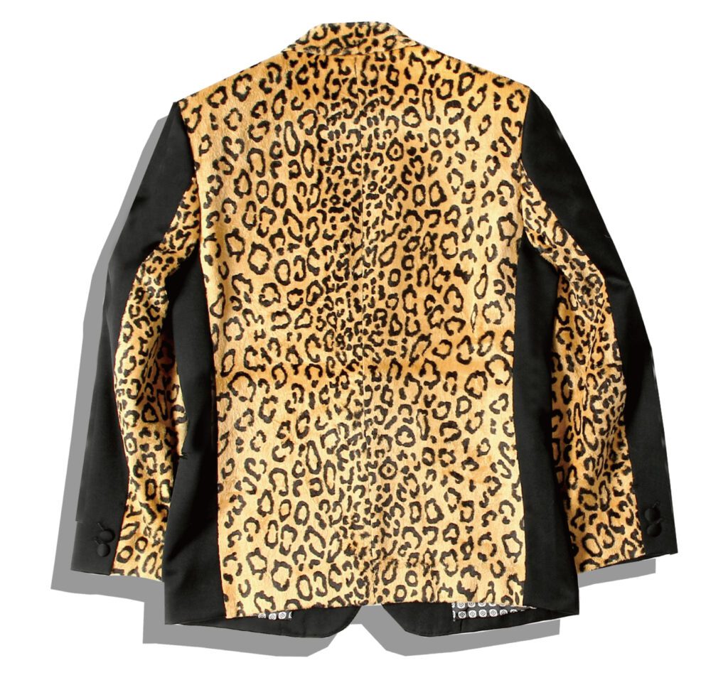 NUMBER (N)INE Leopard Change Tailored Jackets DREAM BABY DREAM 2004SS Back