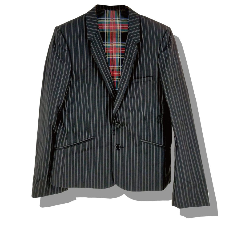 NUMBER(N)INE night Crawler striped tailored Jacket Front