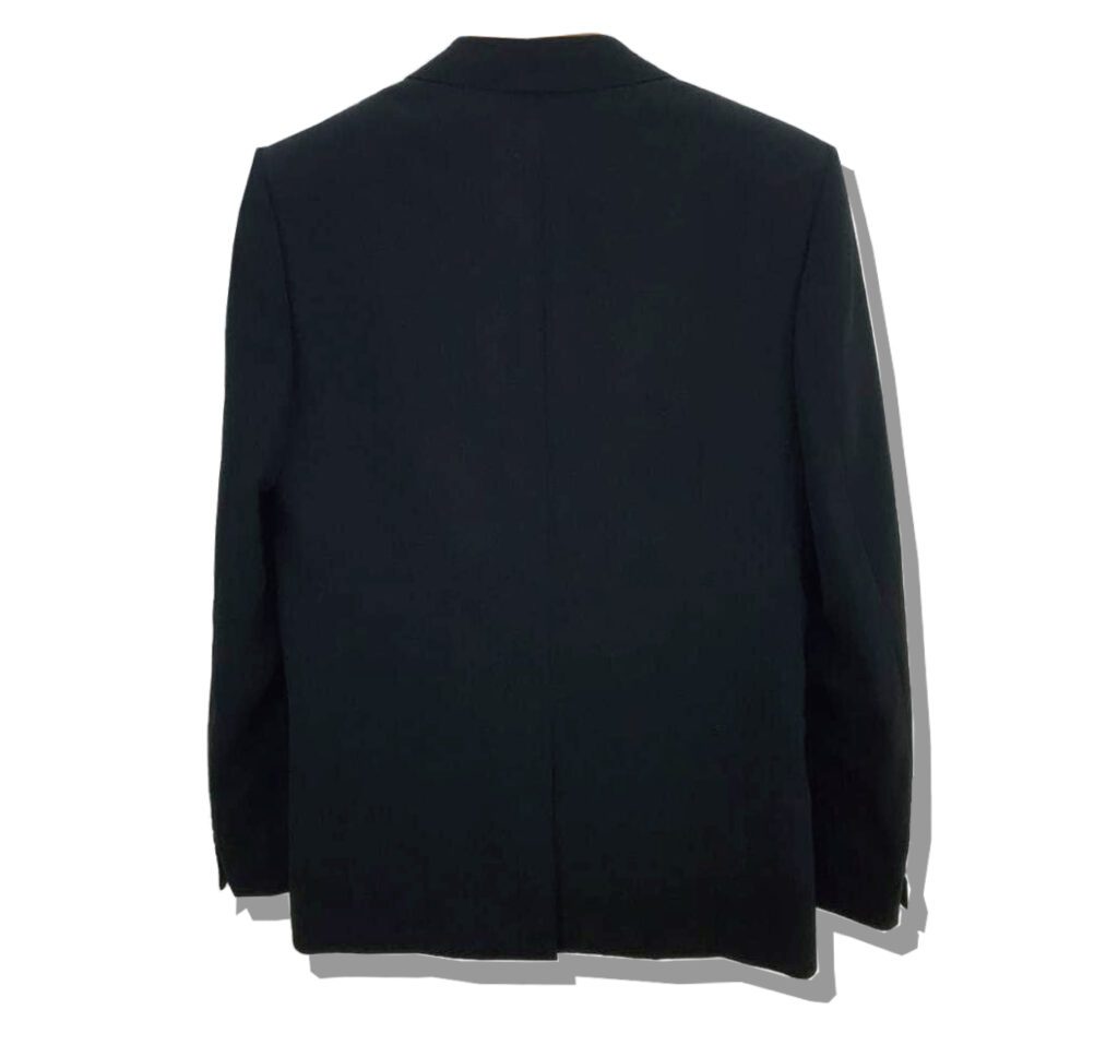 Number(N)ine 1B Tailed jacket 2006AW Noir Back