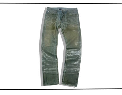 Dior Homme Denim Pants 4EH1018288 Strip 2004SS Front