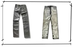 Maison Martin Margiela Metal Denim Pants Series 002