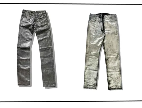 Maison Martin Margiela Metal Denim Pants Series 002