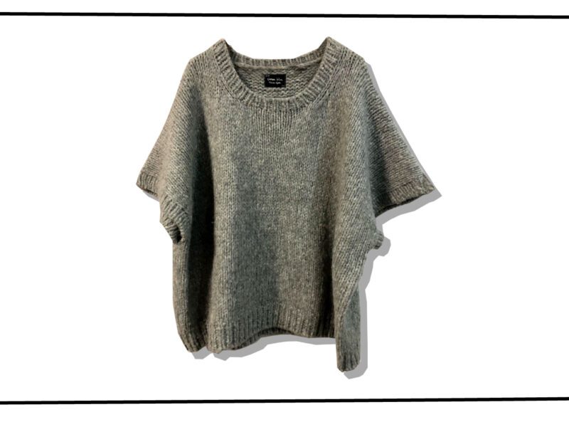 NUMBER NINE 2009AW Alpaca wool sweater shirt