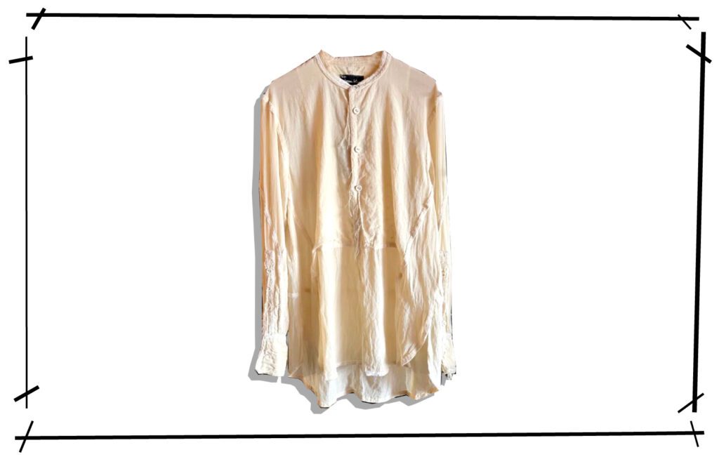 NUMBER (N)INE Silk Shirt 2009AW A CLOSED FEELING