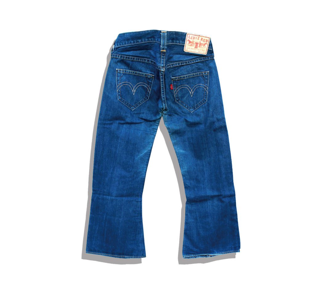 LEVI'S RED 2002AW 01F F02 BOOT CUT Back