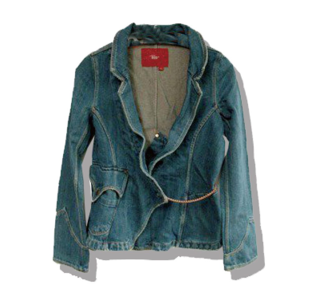 LEVI'S RED GIRLS WARPED JACKET 2002SS Front