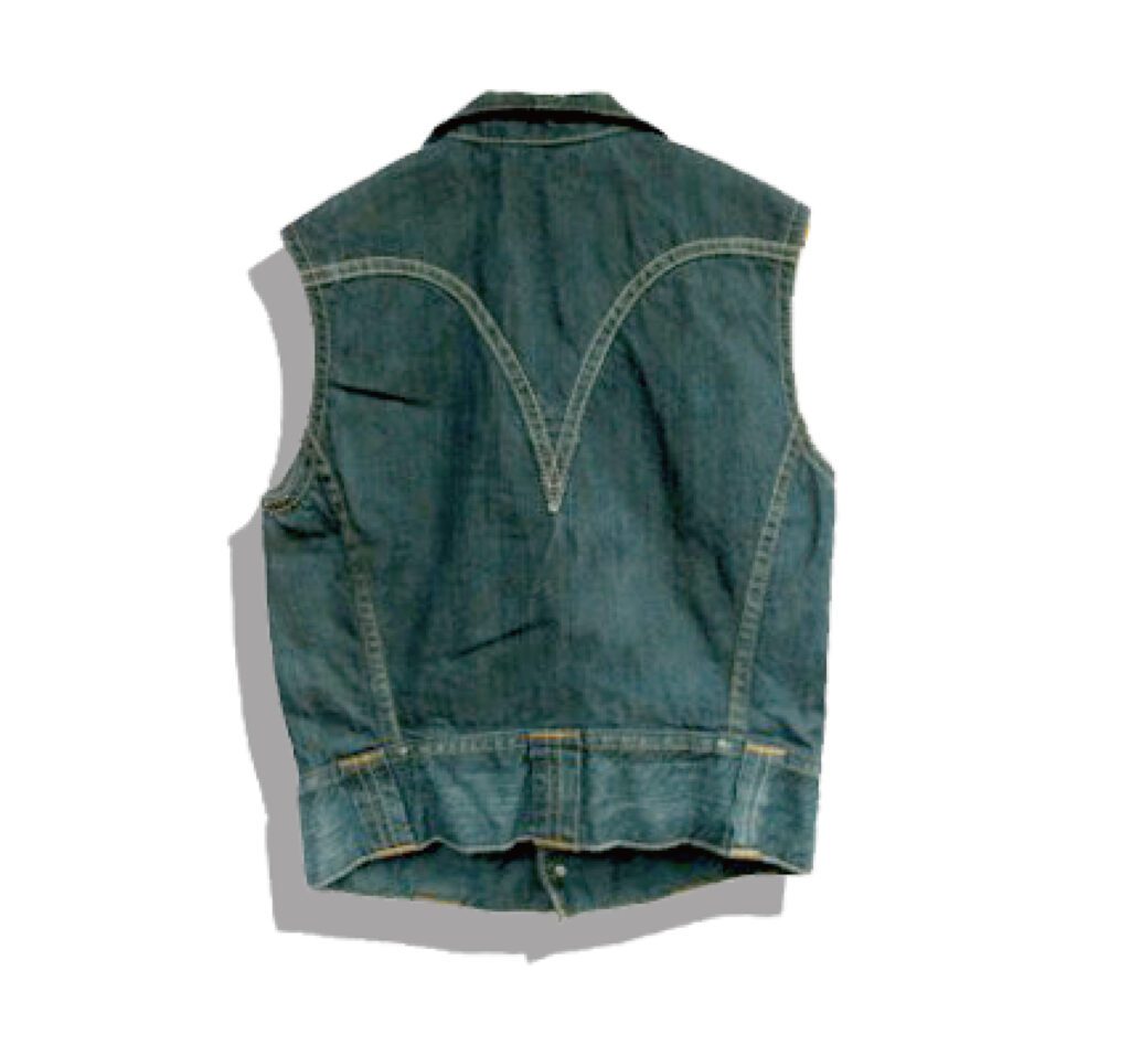 LEVI'S RED TYPE4 VEST 2002AW Back