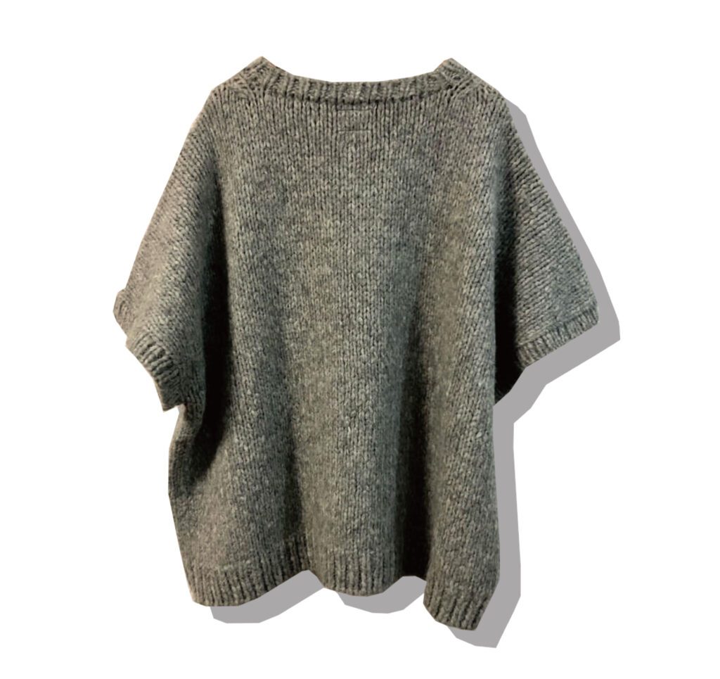 NUMBER NINE 2009AW Alpaca wool sweater shirt Back