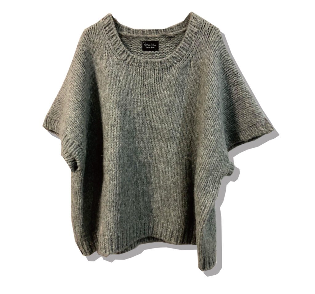 NUMBER NINE 2009AW Alpaca wool sweater shirt Front