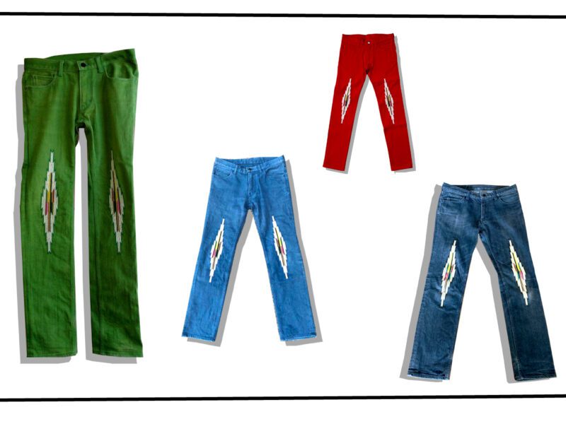 NUMBER (N)INE Ortega's Chimayo Pants Series 2005AW