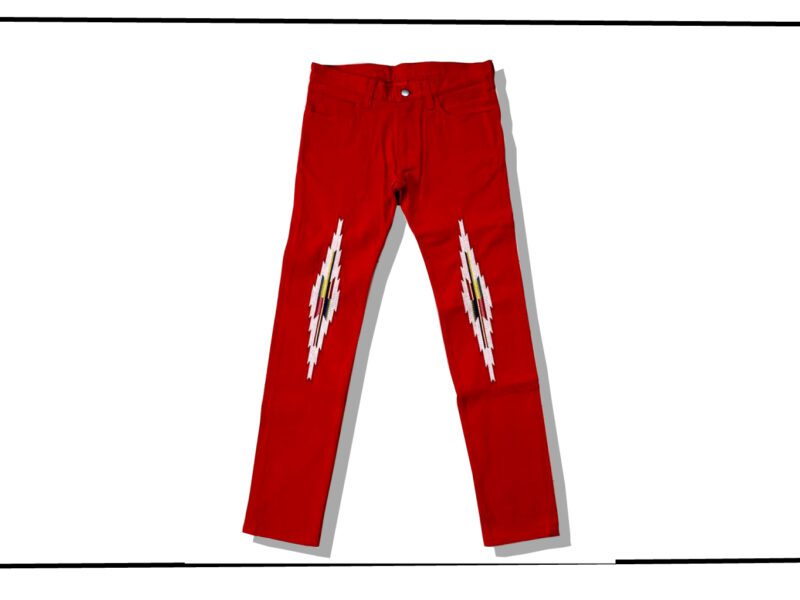 NUMBER (N)INE Ortega's Chimayo Red Pants 2005AW