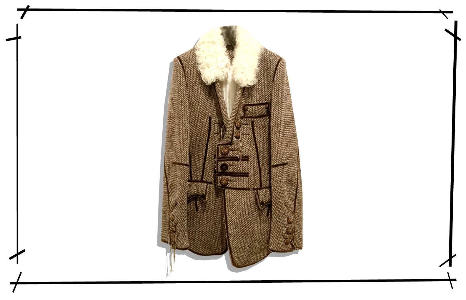 NUMBER(N)INE Kalgan Lamb Fur Jacket 2009AW